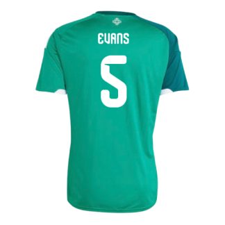 Northern Ireland Home EVANS 5 World Cup Jersey 2026