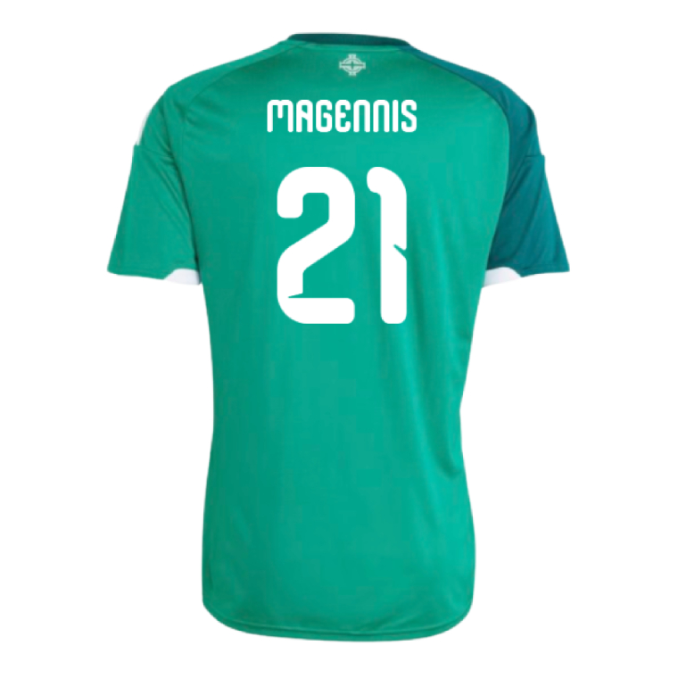 Northern Ireland Home MAGENNIS 21 World Cup Jersey 2026