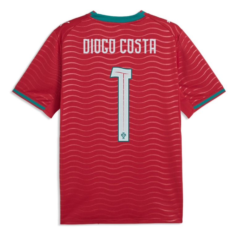 Portugal Home DIOGO COSTA 1 World Cup Jersey 2026