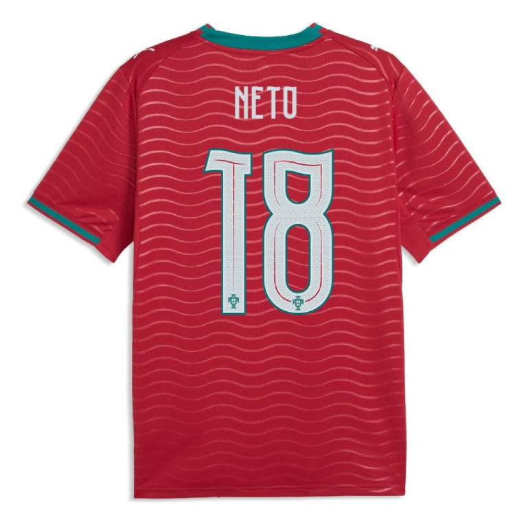 Portugal Home NETO 18 World Cup Jersey 2026