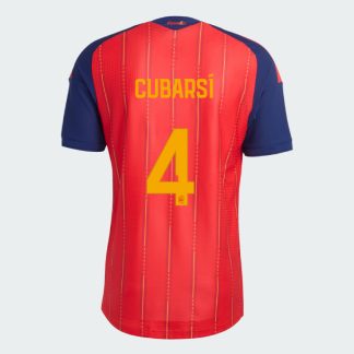 Spain Home CUBARSÍ 4 World Cup Jersey 2026 (Player Version)