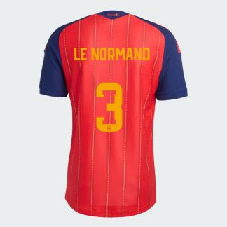 Spain Home LE NORMAND 3 World Cup Jersey 2026 (Player Version)