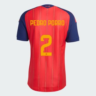 Spain Home PEDRO PORRO 2 World Cup Jersey 2026 (Player Version)
