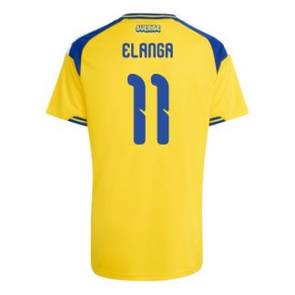 Sweden Home ELANGA 11 World Cup Jersey 2026
