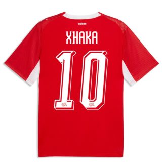 Switzerland Home XHAKA 10 World Cup Jersey 2026