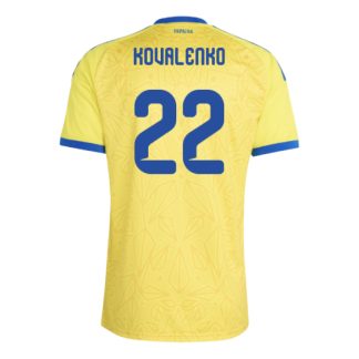 Ukraine Home KOVALENKO 22 World Cup Jersey 2026