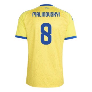 Ukraine Home MALINOVSKYI 8 World Cup Jersey 2026