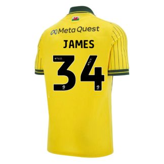 Wrexham Away JAMES 34 Jersey 25-26