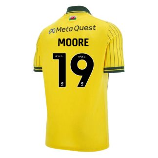 Wrexham Away MOORE 19 Jersey 25-26