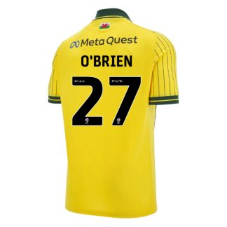 Wrexham Away O'BRIEN 27 Jersey 25-26