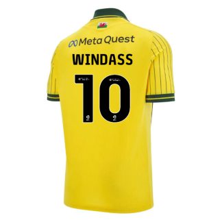 Wrexham Away WINDASS 10 Jersey 25-26