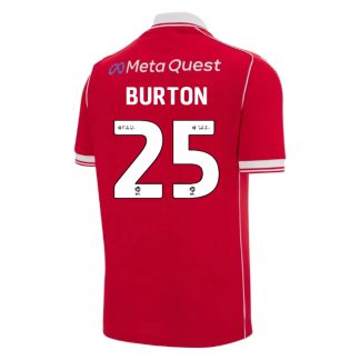 Wrexham Home BURTON 25 Jersey 25-26
