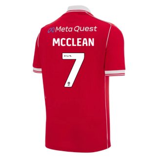 Wrexham Home MCCLEAN 7 Jersey 25-26