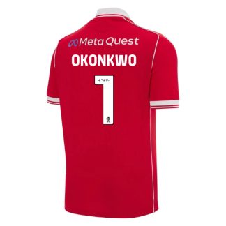 Wrexham Home OKONKWO 1 Jersey 25-26