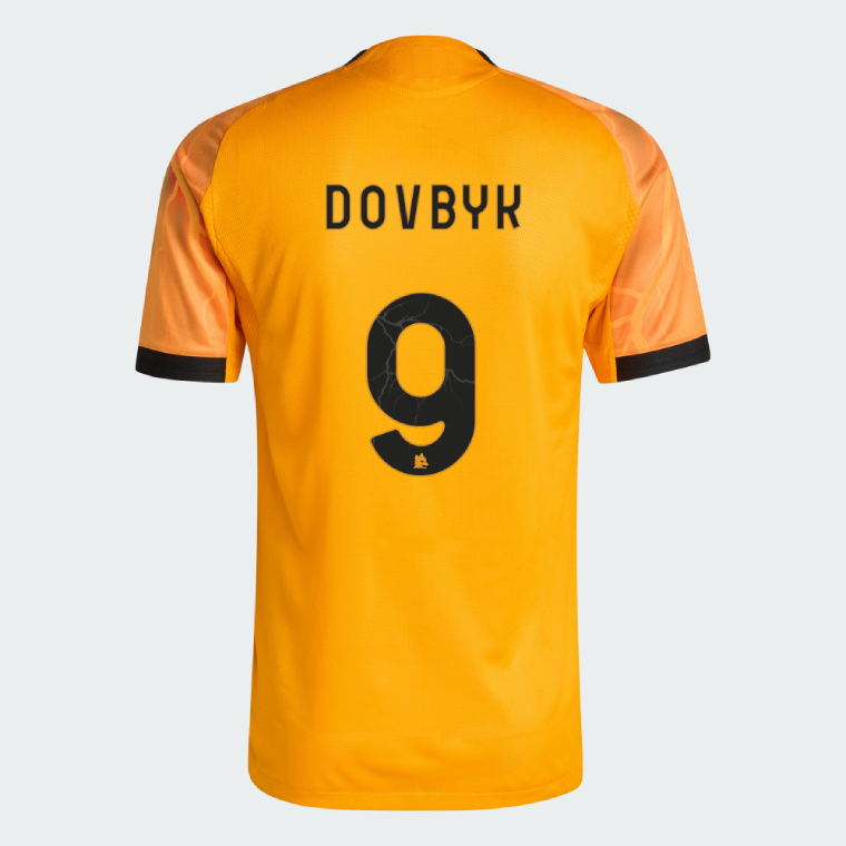 AS Roma Away DOVBYK 9 Jersey 25-26 (Player Version)