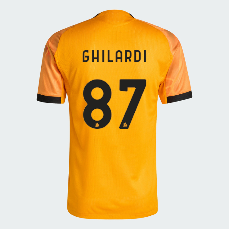 AS Roma Away GHILARDI 87 Jersey 25-26 (Player Version)