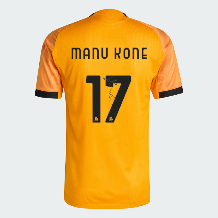 AS Roma Away MANU KONE 17 Jersey 25-26 (Player Version)