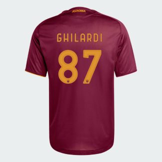 AS Roma Home GHILARDI 87 Jersey 25-26 (Player Version)