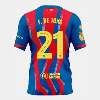 Barcelona Supercopa de España Final F. DE JONG 21 Jersey 25-26 (Player Version)