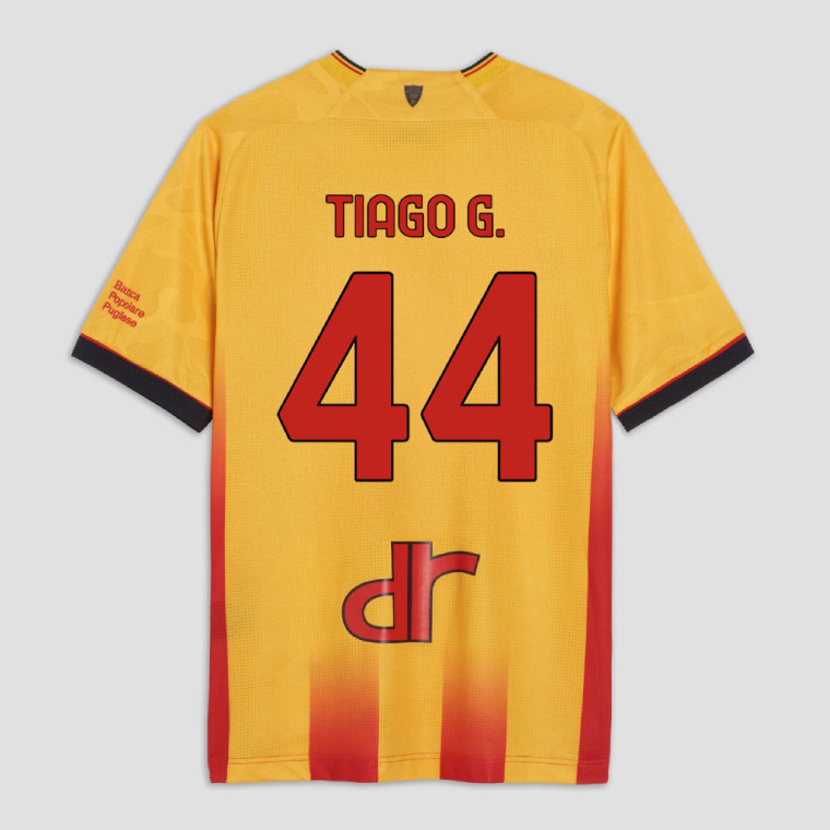 Lecce Home TIAGO G. 44 Jersey 25-26