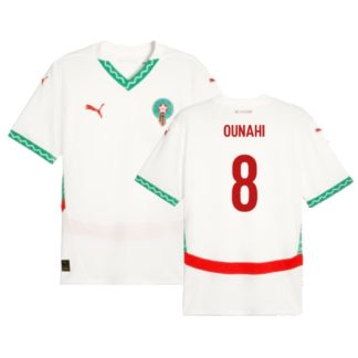 Morocco Away OUNAHI 8 AFCON Jersey 2025