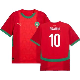 Morocco Home BRAHIM 10 AFCON Jersey 2025