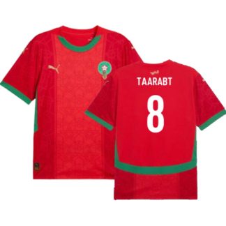 Morocco Home TAARABT 8 AFCON Jersey 2025