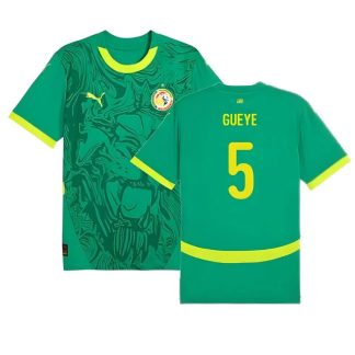 Senegal Away GUEYE 5 AFCON Jersey 2025
