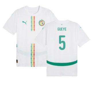 Senegal Home GUEYE 5 AFCON Jersey 2025