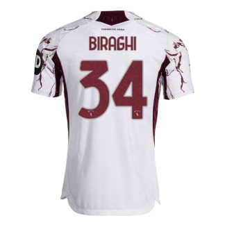 Torino Away BIRAGHI 34 Jersey 25-26