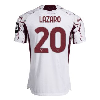 Torino Away LAZARO 20 Jersey 25-26