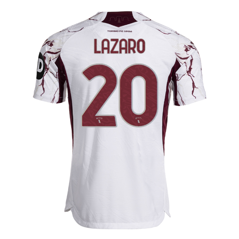 Torino Away LAZARO 20 Jersey 25-26