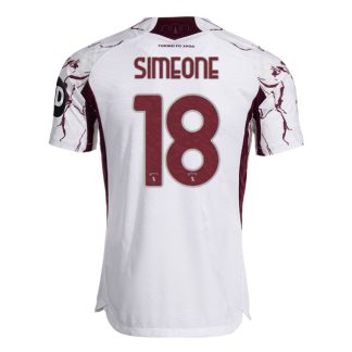 Torino Away SIMEONE 18 Jersey 25-26
