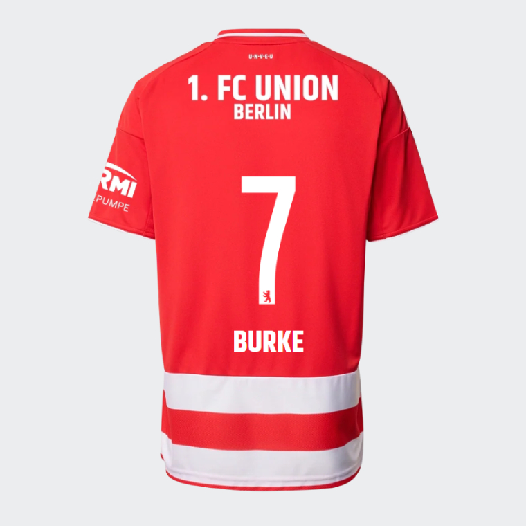 Union Berlin Home BURKE 7 Jersey 25-26