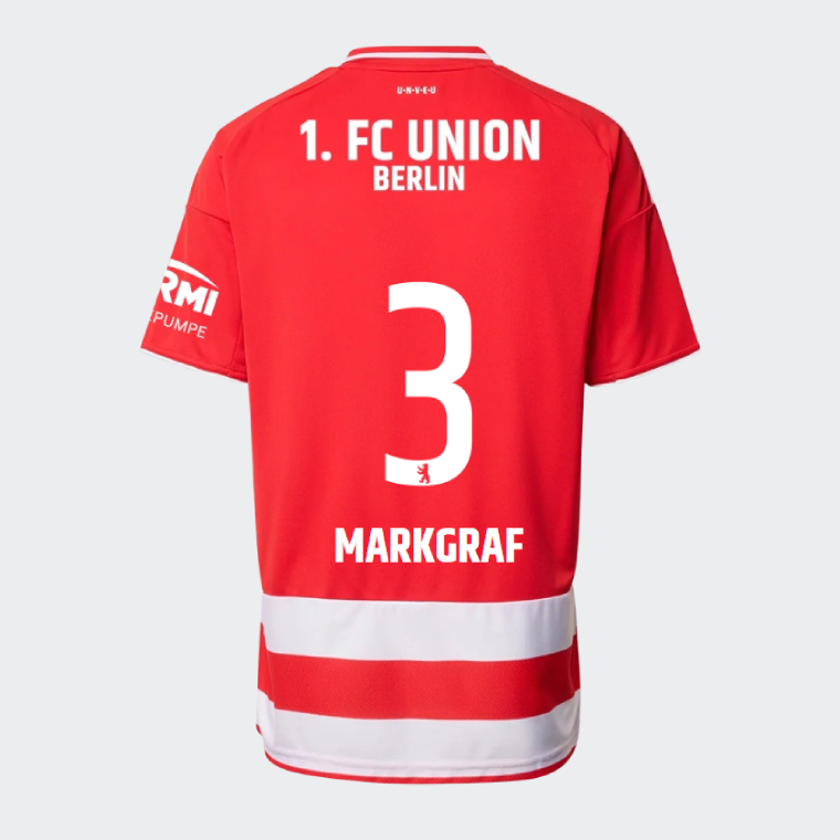 Union Berlin Home MARKGRAF 3 Jersey 25-26